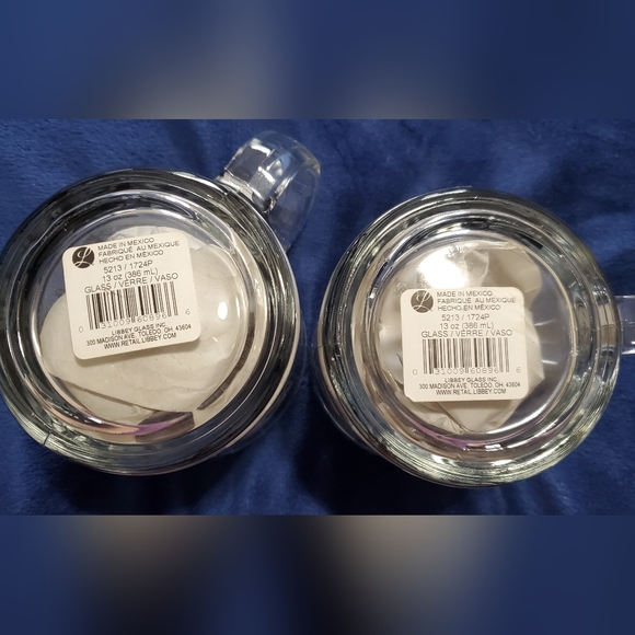 Libbey Fluer de Lis Coffee Mugs 13 oz - Picture 3 of 3